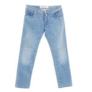 [ б/у ]yakobko-enJACOB COHEN J622 Right on s Denim брюки джинсы голубой [ размер 32]