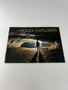 希少 ロレックス ROLEX 1989年製 エクスプローラーⅡ EXPLORER Ⅱ 16570 取扱説明書 冊子 ヴィンテージ 初期 英語表記 付属品 (B385)