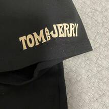 vanson トムとジェリー　tシャツ XL 黒　モーターサイクル　刺繍　tom&jerry_画像6