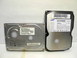 3.5 -inch HDD 2 pcs used junk treatment goods 
