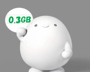 povo2.0で利用できるプロモコード0.3GB（300MB,利用期間3日間)です。　入力期限5/15