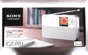 SONY ポータブルラジオレコーダー ICZ-R51