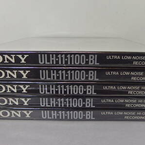 ◆新品未開封 SONY(ソニー) ハイエンド ウルトラローノイズ ULH 10号 オプーンリールテープ メタルリール ULH-11-1100-BL ×5本 ULH1100BLの画像2