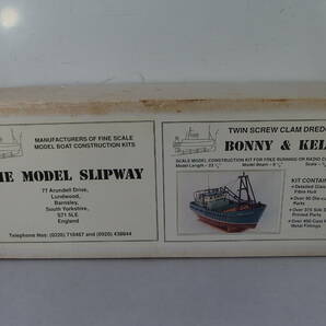 ◆未使用(未組立) THE MODEL SLIPWAY(モデルスリップウェイ) ビンテージ 船 模型 キット BONI & KELLY(ボニー&ケリー) BOAT イギリスの画像1