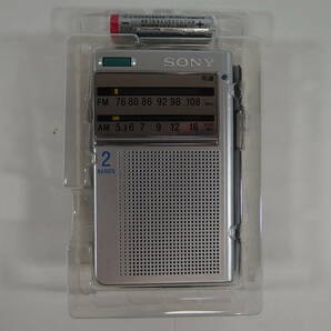 ◆未使用品 SONY ソニー FM/AM ポケットラジオ ICF-R46 ワイドFM対応の画像3