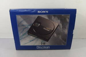 ◆未使用 SONY(ソニー) ハイエンド ビンテージ 日本製 名機 ポータブルCDプレーヤー Discman D-99 ディスクマン/ウォークマン/ツインターボ