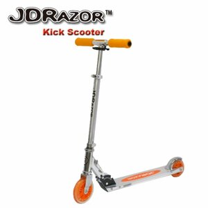 JD Razor MS-105R キックスクーター キックスケーター キックボード オレンジ 1台限り クリスマス 誕生日 プレゼント ギフト 子供 キッズ