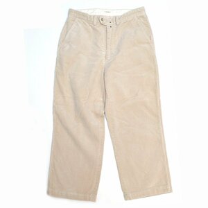 定価36300円 PHIGVEL フィグベル Corduroy Work Trousers コーデュロイワークトラウザー オフホワイト 2 PMAK-PT06 メンズ 2020AW M865843