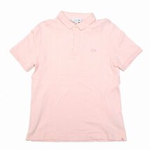 定価18700円 LACOSTE ラコステ レギュラーフィット ストレッチ パリポロシャツ PH5522L メンズ トップス M871418_画像2