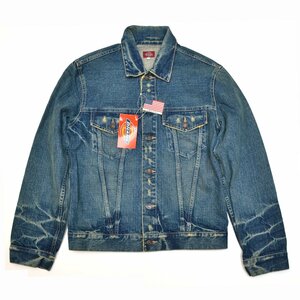 未使用 Dickies ディッキーズ ダメージ加工 デニムジャケット Lサイズ メンズ M873212