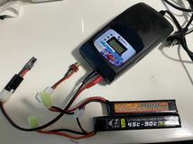 リポバッテリー 充電器 OPTION NO1 lipo リポ　7.4v 11.1v_画像1