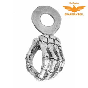 ベルハンガー 骨 Skeleton Hand Hanger 米国製 バイク アクセサリー ガーディアンベル ステー Guardian Bells アメリカン バイカー