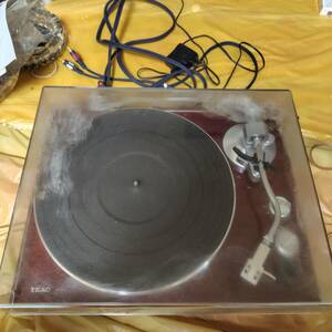 TEAC Teac TN-350 belt Drive record player 2015 year made power supply adaptor cover crack junk 