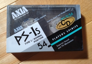 カセットテープ AXIA PS-Is 54 未開封