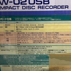 【デッドストック】 TEAC RW-02USB CDデッキ ティアック CD RECORDERの画像4