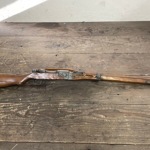 旧日本軍 旧陸軍 三八式歩兵銃 負い革 レプリカ 装飾銃 おもちゃ インテリアの画像1