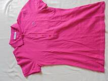 LACOSTE　　ラコステ　半袖ポロシャツ　サイズ３６　ピンク_画像1