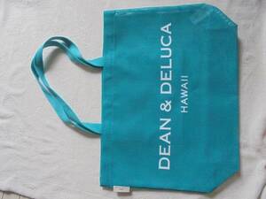 DEAN&DELUCA Dean and Dell -ka Hawaii limitation tote bag mesh large size mint green color litsu* Karl ton limitation 