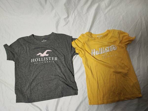 HOLLISTER Tシャツ 半袖 トップス 2枚セット レディース S