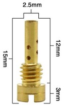 4個SET番手選択#30-52新品社外 ケイヒン キャブレタ スロージェット パイロット FCR CVK FCR28 FCR35 FCR40 CVK30 ゼファー ZZR400 GPZ 管E_画像3