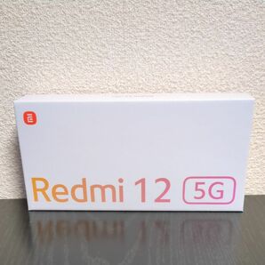 Xiaomi Redmi 12 5G XIG03 ミッドナイトブラック