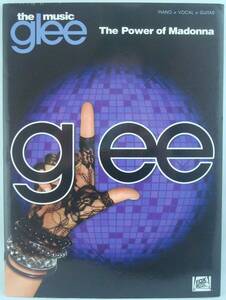送料無料★スコア glee グリー Glee the Music The Power of Madonna マドンナ Piano/Vocal/Guitar ピアノ ボーカル ギター