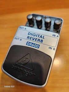 behringer. DIGITAL REVERB 　　　　　　　　DR600 ベリンガー　デジタル　リバーブDR600　中古美品　BOWYサウンド　ヒュワー音 