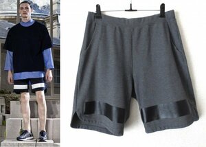 定価1.9万 ホワイトマウンテニアリング Stretch Ponti Jogging Pants ショートパンツ グレー 1 ショーツ ※レターパック無料