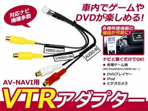 クラリオンナビVTR入力ケーブルCCA-623-500 MAX760hD 同等品 配線 コード 接続 カーナビ カーパーツ