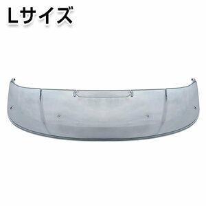 汎用 サンルーフ バイザー ダークスモーク Lサイズ 110cm x 32.5cm 取付金具付き ステイ固定 スモーク 後付け サンバイザードアバイザー