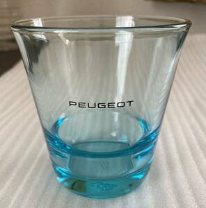 プジョー PEUGEOT オリジナル グラス ブルー 非売品 新品未使用