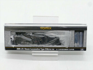 (66) unused storage goods to Mix TOMIX N gauge 2009 JR C58 shape steam locomotiv (239 serial number )