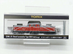 (110) unused storage goods to Mix TOMIX N gauge 2246 JR DD51 1000 shape diesel locomotive ( Yonago driving place )