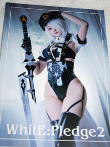 WhitE:Pledge2 くろ 絶対領域 コスプレ 写真集 冊子 同人誌