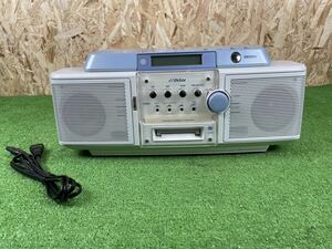 5B13 Victor Victor CD-MD portable system white RC-Z1MD-W present condition goods 