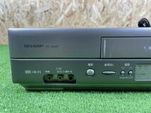 5B65 SHARPシャープ ビデオカセットレコーダー VHSビデオデッキ VC-GH20 再生OK 現状品_画像2