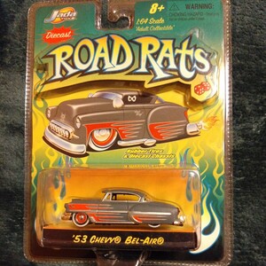 Jada TOYS 1/64 （1） ROAD RATS '53 CHEVY BEL AIR （灰）