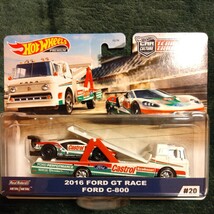 ホットウィール Hot Wheels TEAM TRANSPORT #'20 2016 FORD GT RACE FORD C-800_画像1