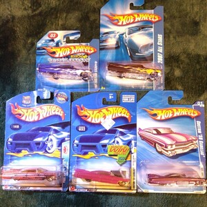 ホットウィール Hot Wheels （1） CADILLAC 5台セット