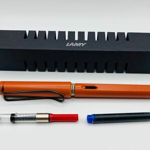 2000値下げ！Lamy Safari 万年筆 EF細字インクコンバーター付き