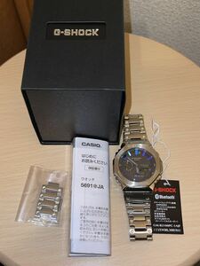 【中古品】CASIO G-SHOCK Gショック フルメタル カシオークGM-B2100PC-1JAF タフソーラー 傷あり