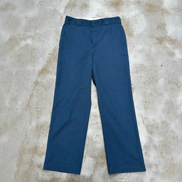 80s ディッキーズ Dickies USA製 874 チビタグ w34 ネイビー 34×30 90s 