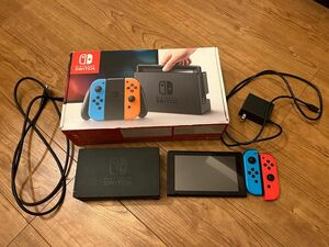 nintendo switch 任天堂Switch 本体 ニンテンドースイッチ ネオンレッド ネオンブルー