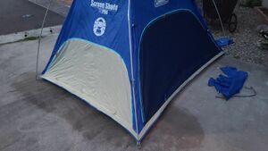 Coleman キャンプ テント　スクリーン　サンシェード