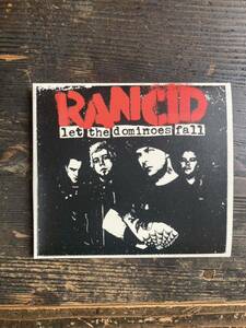 RANCID [let the dominoes fall] CD Ran sido Japanese record 