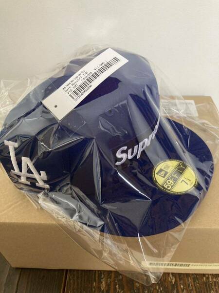 新品 SUPREME 「Supreme MLB Teams Box Logo New Era」Dark RoyalLos Angeles 大谷翔平 7 1/2 国内正規品 シュプリーム ボックスロゴ 