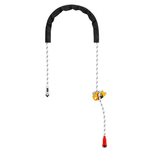 Petzl Grillon Adjustable Lanyard 5m U字掛けだけでなく1本吊りでも軽快に使用可能です。アーボリスト