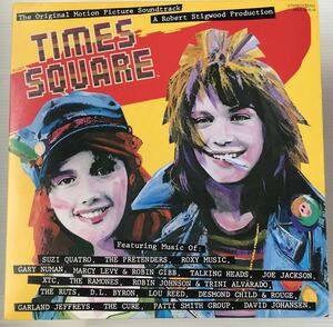 見開き2LP タイムズ・スクエア TIMES SQUARE MWZ 8115/6 The Cure XTC Talking Heads Suzi Quatro Garland Jeffreys Lou Reed Patti Smith