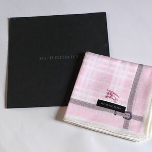 ☆お値下げ！新品！《BURBERRY 》バーバリー ハンカチ