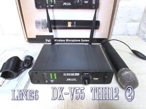 出音良好◇LINE6　XD-V55 + THH12マイク◇そこそこ美品 ワイヤレス受信器 マイクセット / 正規品 チェック済